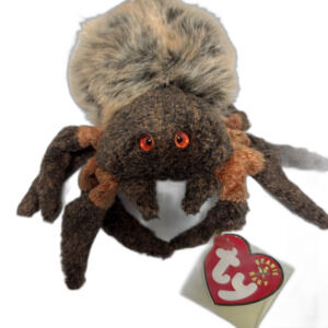 Ty Beanie Baby HAIRY the Spider/Tarantula Nostalgic Ty Plush Stuffed Animal Toy